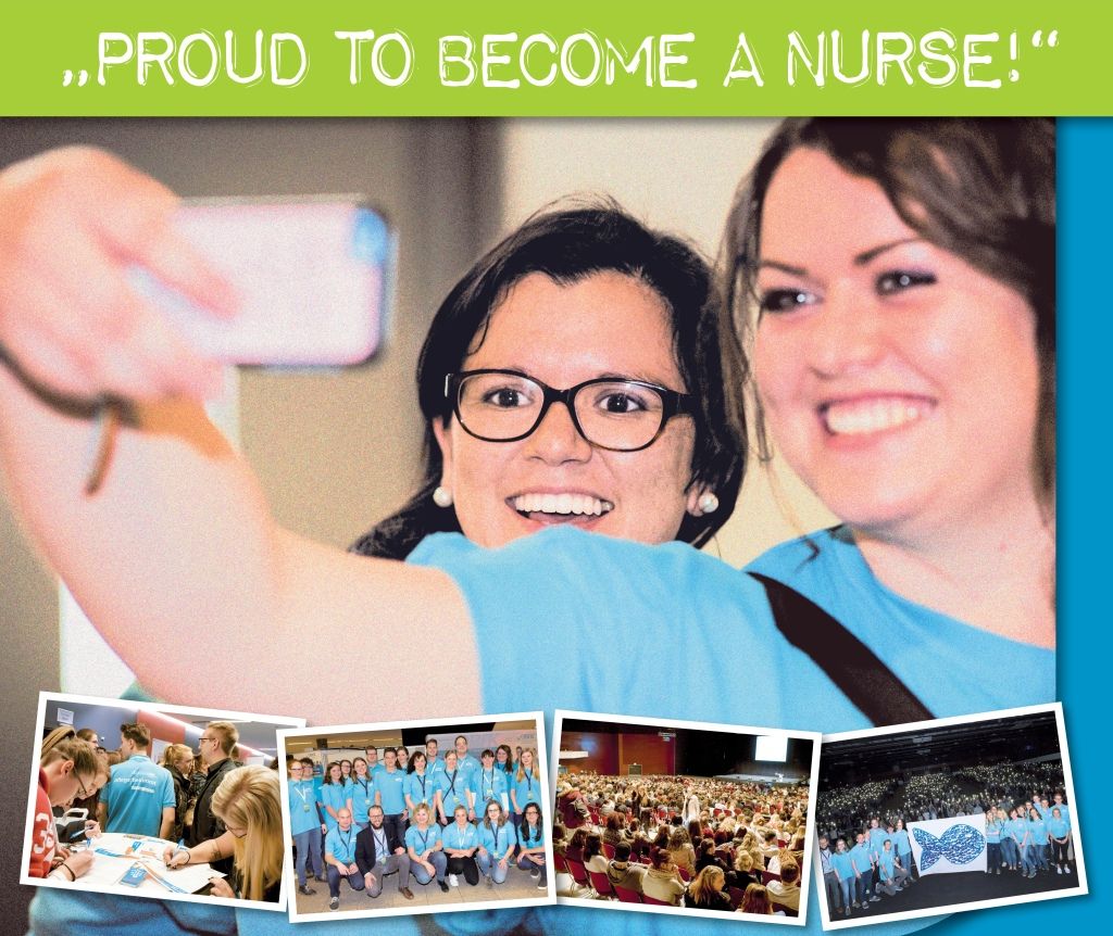 Junge Pflege Kongress 2018 - JPK _ Proud to become a nurse _ Bochum _ DBfK Nordwest _ Banner